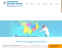 Tablet Screenshot of internationalsprings.com